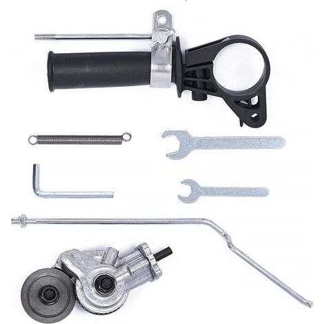 Accessoires pour perceuse électrique Coupe-tôle Coupe-métal pour tir manuel Ciseaux pour perceuse électrique pour tôle (perceuse non incluse) (1/4)