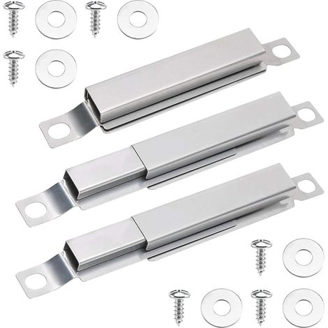 Brûleurs de Rechange en Acier Inoxydable, Kit de Brûleur Acier Inoxydable, Pièce de Rechange pour Barbecue, Tube Transversal Réglable, Un Accessoire Indispensable pour Les Barbecues, 3 Pièces (1/5)