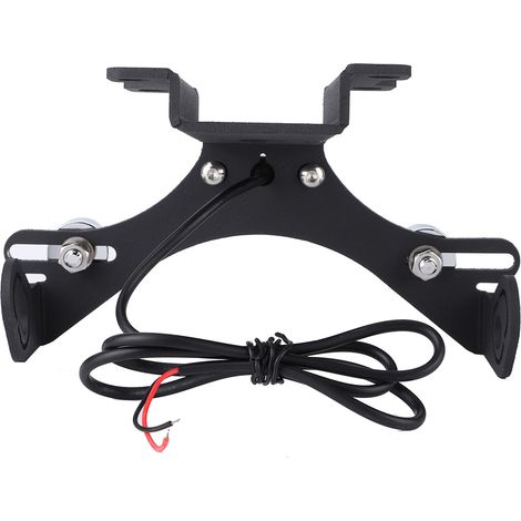 Support de plaque d'immatriculation avec feu LED pour YAMAHA MT-07/FZ-07 2014-2018 (1/5)