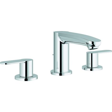 Grohe Eurostyle Cosmopolitan Mezclador de lavabo de 3 agujeros,