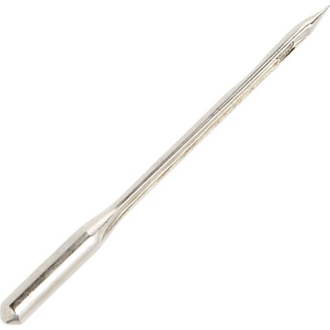 Packung mit 10 hochfesten Stahlnähnadeln, 6,5 cm, für Stickmaschinen, für den Heimgebrauch (1/5)
