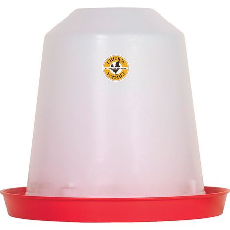 Chick'A – Abreuvoir siphoïde 5L en plastique – Résistant pour 6 poules – Abreuvement optimal en basse-cour et poulailler
