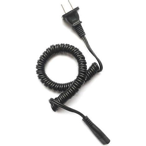 Câble d'alimentation à ressort pour chargeur de rasoir avec prise américaine, compatible avec les rasoirs HQ487 et HQ488 (1/5)
