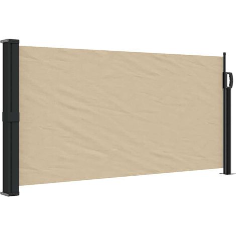 Tenda da Sole Laterale Retrattile Beige 100x500 cm vidaXL