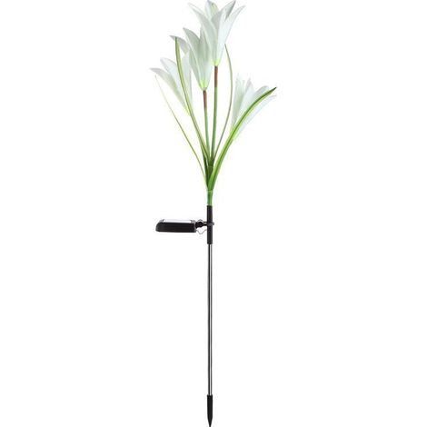 Lampes solaires pour fleurs, lampes de jardin étanches à piquer pour terrasse ou jardin.