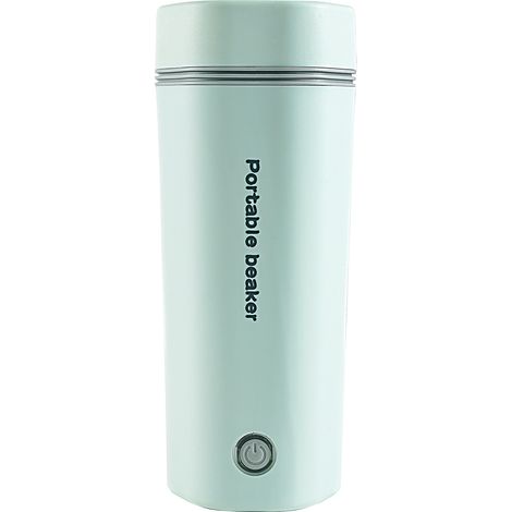 Bouilloire électrique portable pour eau bouillante 350 ml Bécher de voyage Bouilloire à thé Chaudière à eau chaude en acier inoxydable Arrêt automatique pour faire du thé, du café, du lait pour bébé (1/5)