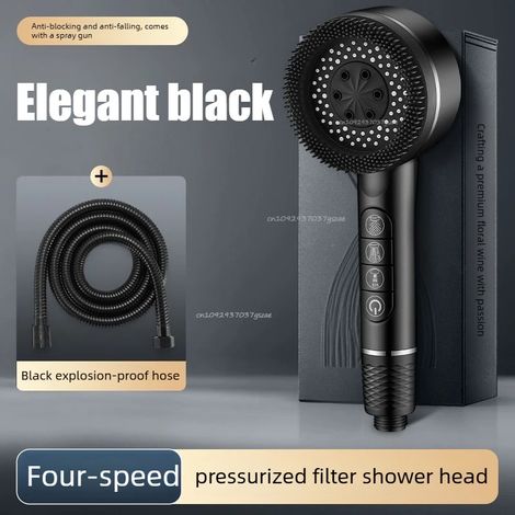 (Style 2) Pommeau de douche pour salle de bain - Accessoires et équipements - Quatre modes de réglage - Robinet de douche - Accessoires de salle de bain (1/5)