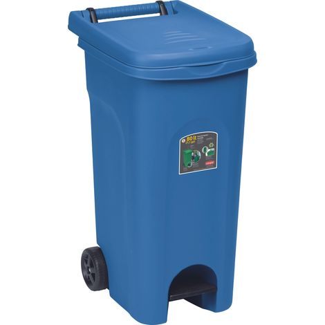 Stefanplast BIDONE URBAN ECO SYSTEM Lt. 80 col. Blu