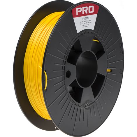 Filament pour imprimante 3D RS PRO, ABS-X, Ø 1.75mm, Jaune, 500g, FDM ( Prix pour 1 ) (1/3)