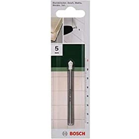 BOSCH - PUNTA PER PIASTRELLE 5MM LUNGHEZZA TOTALE 70MM CON ALBERINO CILINDRICO