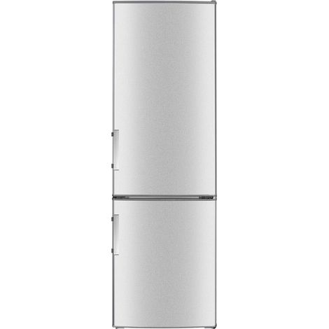 PKM Kühl-/Gefrierkombination WKG262IX-M - 191 l, silber, EEK D