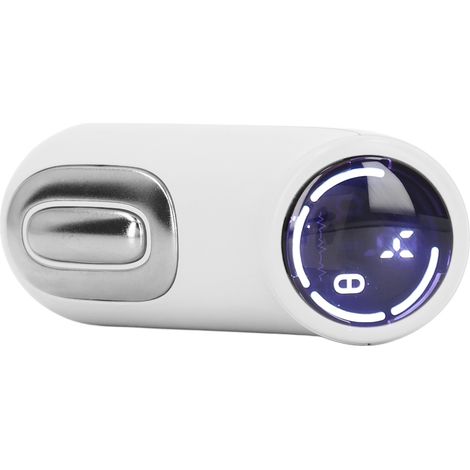 Appareil portable pour favoriser le sommeil, la relaxation et la réduction du stress, avec 5 niveaux d'intensité, fonction microcourant pour un endormissement plus rapide, blanc. (1/5)