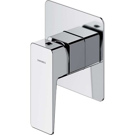 OMNIRES Parma - Grifo empotrado de ducha, con cuerpo de montaje, cromo PM7445CR (1/2)