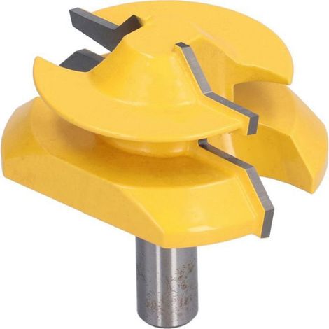 Fraise À Onglet - 45° Verrouillable - Queue 12 7 Mm - Pour Défonceuse - Bois Contreplaqué MDF - 1 Pièce (1/5)