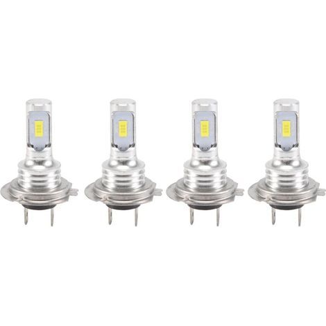 Kit Ampoules LED H7 Mini Combo Feux De Croisement Et Route 4 Pièces (1/4)