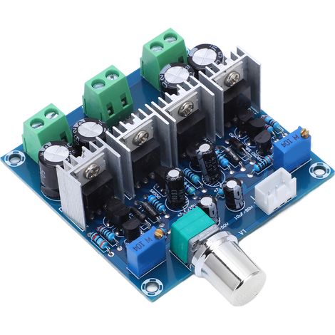 Carte d'amplificateur de puissance analogique de classe A, module de circuit d'amplificateur audio à 2 canaux, 24 V CC, 2 A (1/5)