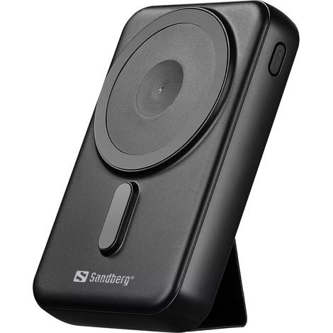 Sandberg 420-94 Mag Wireless Powerbank 10000mAh 22,5W QC3.0 USB-A/USB-C Schwarz