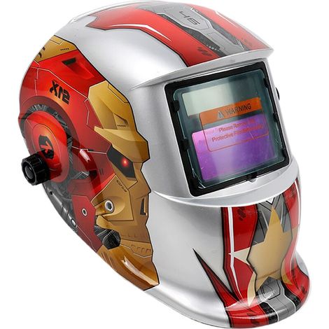 Casque de soudage à assombrissement automatique solaire, masque pour soudeur à arc TIG/MIG, outil de protection pour meuleuse (1/5)