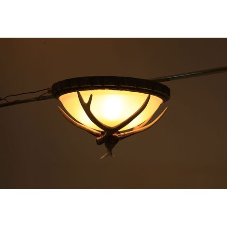 Deckenleuchte, Deckenleuchte, rustikale Geweih-Deckenleuchte für Küche/Schlafzimmer