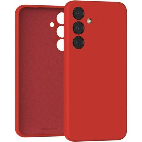 Coque en silicone rouge Mercury pour Samsung Galaxy A25