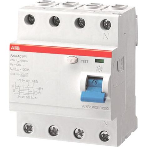 ABB Stotz S&J FI-Schutzschalter pro M Compact F204A-63/0, 03L