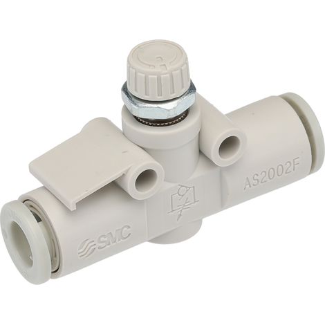 Régulateur de débit SMC AS, 6mm ( Prix pour 1 )