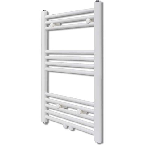 Radiador toallero de baño recto 500 x 764 mm vidaXL