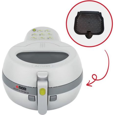 Filtre Actifry - Compatible Modèles Tefal AL800xxx FZ700xxx GH800xxx - Remplacement Original - 2 Pièces (1/4)