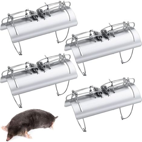 Pièges À Souris Réutilisables En Tunnel Pour Jardin, Potager, Hangar Et Serre – Efficaces Contre Campagnols Et Taupes