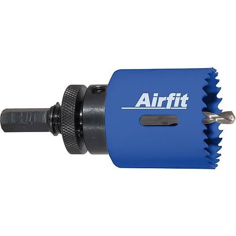 airfit Coupe-cercle 110mm, HSS bimétal avec fixation, pour plastique et métal