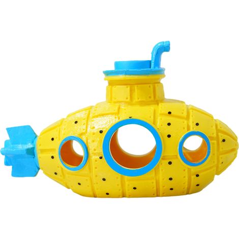 1 maison sous-marine décorative pour aquarium, design bateau coulé, abri pour poissons et crevettes, aménagement paysager aquatique (1/5)