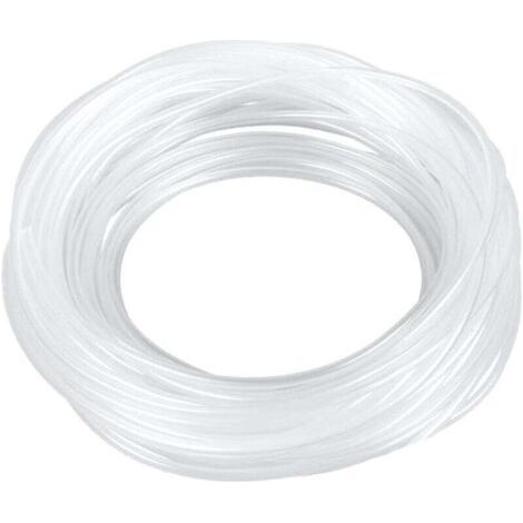 BUNTHAUS Ungiftiger Silikonschlauch, 4 mm/5,6 mm x 10 Meter, für Luftschläuche, flexibler PVC-Schlauch, ideal für Tanks und Aquarien