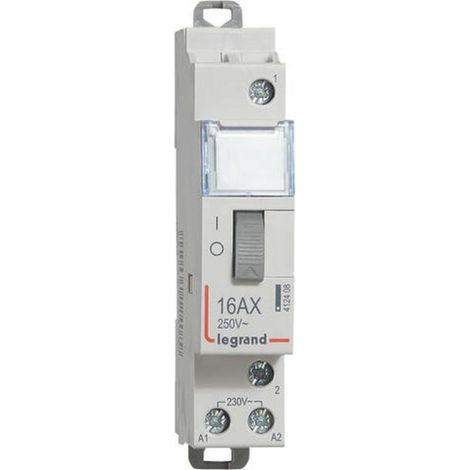 Legrand – Télérupteur pour tableau électrique 16A – Tension 230V – Intensité 16A – Mode de pose encastré – 412408