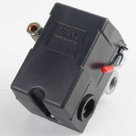 Pressostat de remplacement pour compresseur d'air LF10-4H, plage de pression de 95 à 125 psi, intensité nominale de 20 A, 4 ports (1/5)