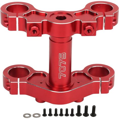 Kit de tija triple para motocicletas Losi Promoto MX, piezas de mejora de aleación de aluminio 7075, mecanizado de precisión CNC, resistente al desgaste y a la corrosión, absorción de impactos ligera. (1/2)