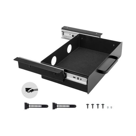 Cassetto Estraibile Sotto Scrivania 330,2 mm, Cassetto Montato (1/5)