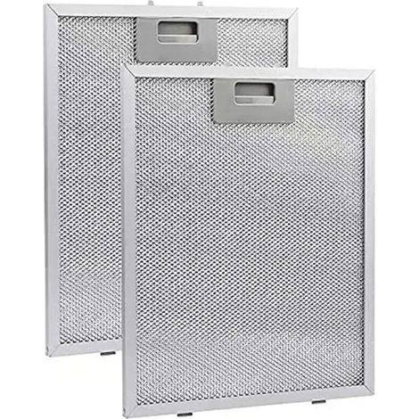 [JAMAIS UTILISÉ]2 Pièces Filtres de Hotte Cuisine Filtre D'Aération D'Extracteur en Métallique 320X260mm Hottes à Graisse Cuisinière (1/4)