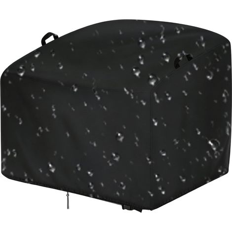 Housse de fauteuil à bascule, protection robuste, fixation imperméable avec panneau résistant, utilisable par tous les temps avec une texture raffinée, 91,4 x 78,7 x 83,8 cm, catégorie extérieur, prot