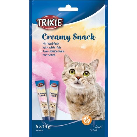 Creamy snack con pesce bianco, 5x14gr Offerta Multipack 6 Conf.