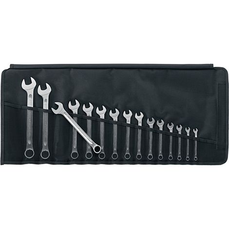 Set chiave di movimento ad anello 13/15 15-tlg.sw 6-32mm Form A SteelWill CR-A-STA 96400803