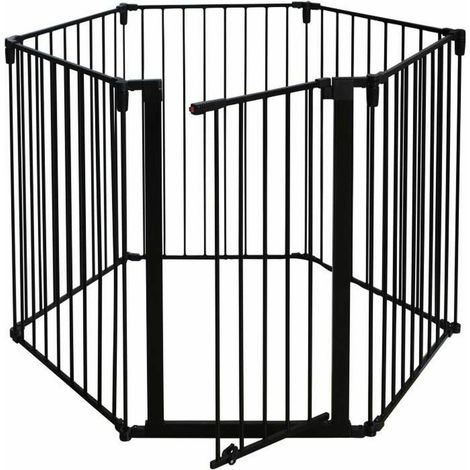 Nordlinger Pro Sicherheitsbarriere Schwarz 360 cm