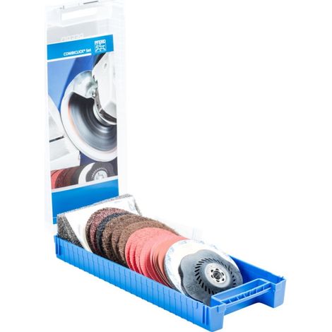 Pferd Set CombiClick 19 piezas 125 mm pulido