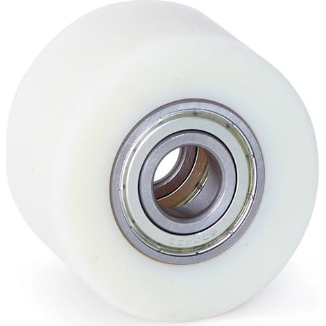 Rouleau de palette - MESO - Nylon - 80x50 - 500kg - Roulement - Alésage 20mm