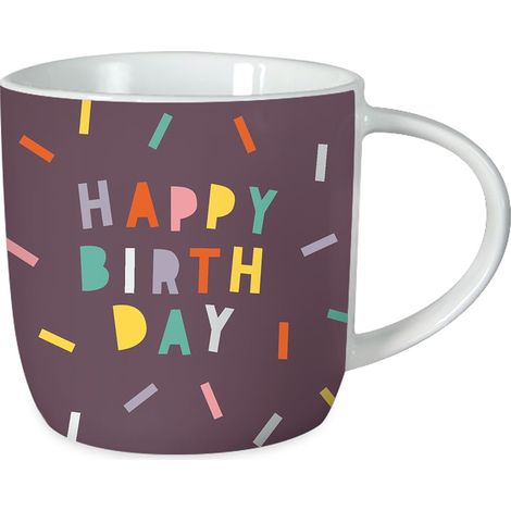 Tasse à café avec inscription en allemand Happy Birthday 300 ml (1/2)