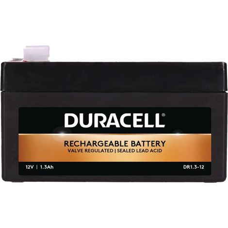 BATERÍA 12V 1.3AH VRLA/DR1.3-12 DURACELL (1/3)