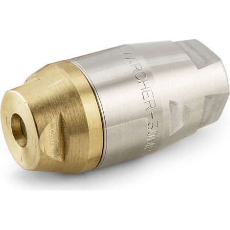 Kärcher – Fraise à détacher les tuyaux 21 mm – Buse rotative 40 mm pour nettoyage efficace – Jet orienté pour salissures tenaces (1/2)