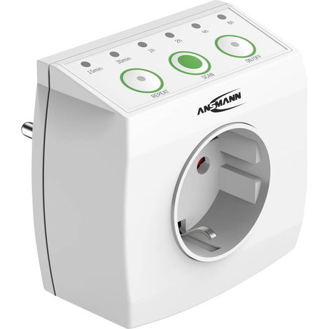 Ansmann 1260-0010 Timer countdown digitale 3680 W IP20 Funzione di conto alla rovescia (1/5)