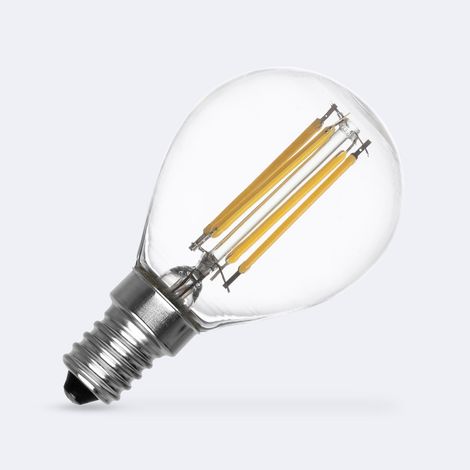 Lampadina Filamento LED E14 P45 6W 720 lm No Flicker 4000K Bianco Naturale