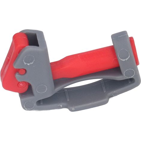 Accessoires de verrouillage de la gâchette et du bouton d'alimentation pour aspirateurs V6, V7, V8 et V10 (corps gris, tige rouge). (1/5)
