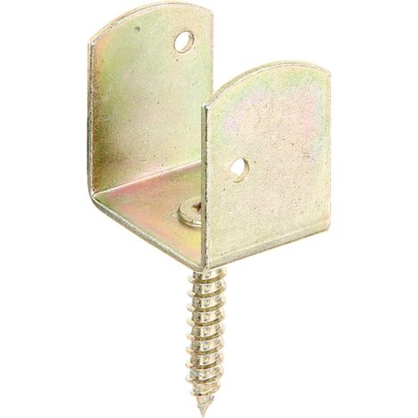 Alberts Flechtzaunhalter, U-Form, verzinkt, 83x38 (1/2)